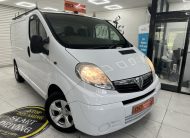 2010 VAUXHALL VIVARO 2.0 CDTi 2700 — COLOUR CODED BUMPERS — PSVd UNTIL FEB 2027
