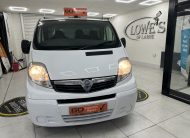 2010 VAUXHALL VIVARO 2.0 CDTi 2700 — COLOUR CODED BUMPERS — PSVd UNTIL FEB 2027