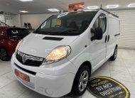 2010 VAUXHALL VIVARO 2.0 CDTi 2700 — COLOUR CODED BUMPERS — PSVd UNTIL FEB 2027