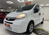 2010 VAUXHALL VIVARO 2.0 CDTi 2700 — COLOUR CODED BUMPERS — PSVd UNTIL FEB 2027