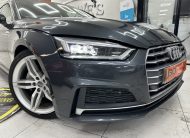2020 (OCT) AUDI A5 2.0 TDi 40 S LINE SPORTBACK S TRONIC AUTO — BLACK LEATHER & SAT NAV