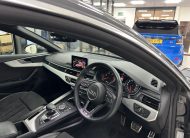 2020 (OCT) AUDI A5 2.0 TDi 40 S LINE SPORTBACK S TRONIC AUTO — BLACK LEATHER & SAT NAV