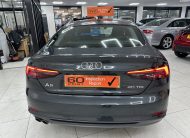 2020 (OCT) AUDI A5 2.0 TDi 40 S LINE SPORTBACK S TRONIC AUTO — BLACK LEATHER & SAT NAV