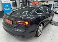 2020 (OCT) AUDI A5 2.0 TDi 40 S LINE SPORTBACK S TRONIC AUTO — BLACK LEATHER & SAT NAV