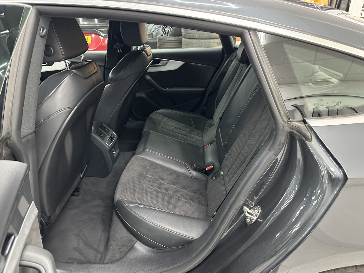 2020 (OCT) AUDI A5 2.0 TDi 40 S LINE SPORTBACK S TRONIC AUTO — BLACK LEATHER & SAT NAV