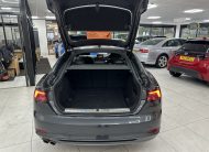 2020 (OCT) AUDI A5 2.0 TDi 40 S LINE SPORTBACK S TRONIC AUTO — BLACK LEATHER & SAT NAV