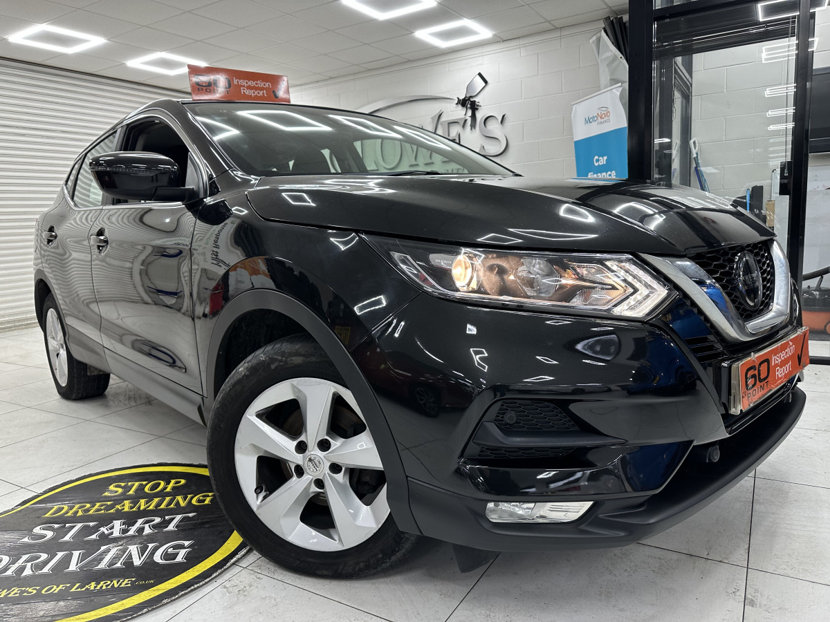 2019 NISSAN QASHQAI 1.5 DCi ACENTA PREMIUM with SAT NAV & REAR CAMERA (ONE OWNER & FSH)