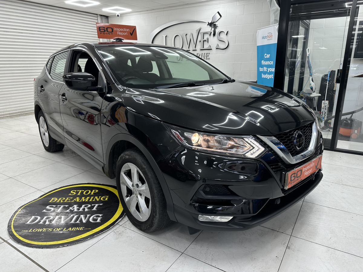 2019 NISSAN QASHQAI 1.5 DCi ACENTA PREMIUM with SAT NAV & REAR CAMERA (ONE OWNER & FSH)