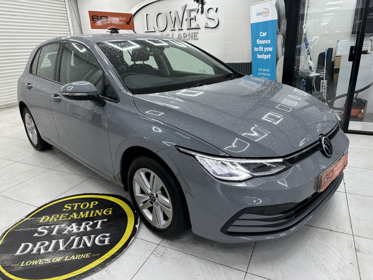 2020 VW GOLF 1.5 TSi LIFE FINISHED in NARDO GREY with ONLY 69K