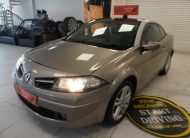 2010 RENAULT MEGANE 1.5 DCi DYNAMIQUE S CONVERTIBLE with ONLY 52,000 MILES — BLACK LEATHER