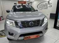 2017 (JUNE) NISSAN NAVARA 2.3 DCi 190 TEKNA DOUBLE CAB PICK-UP AUTOMATIC with ONLY 99K — HEATED LEATHER, SAT NAV —***NO VAT***