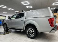 2017 (JUNE) NISSAN NAVARA 2.3 DCi 190 TEKNA DOUBLE CAB PICK-UP AUTOMATIC with ONLY 99K — HEATED LEATHER, SAT NAV —***NO VAT***