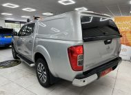 2017 (JUNE) NISSAN NAVARA 2.3 DCi 190 TEKNA DOUBLE CAB PICK-UP AUTOMATIC with ONLY 99K — HEATED LEATHER, SAT NAV —***NO VAT***