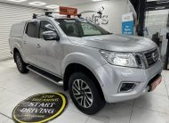 2017 (JUNE) NISSAN NAVARA 2.3 DCi 190 TEKNA DOUBLE CAB PICK-UP AUTOMATIC with ONLY 99K — HEATED LEATHER, SAT NAV —***NO VAT***