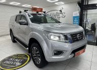 2017 (JUNE) NISSAN NAVARA 2.3 DCi 190 TEKNA DOUBLE CAB PICK-UP AUTOMATIC with ONLY 99K — HEATED LEATHER, SAT NAV —***NO VAT***