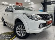 2018 MITSUBISHI L200 DI-D 178 DOUBLE CAB — BLACK LEATHER, SAT NAV, REAR PARKING CAMERA
