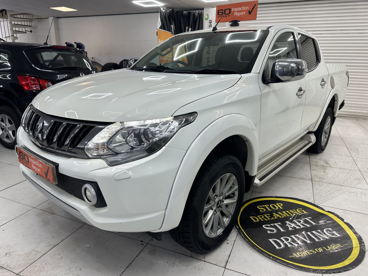 2018 MITSUBISHI L200 DI-D 178 DOUBLE CAB — BLACK LEATHER, SAT NAV, REAR PARKING CAMERA