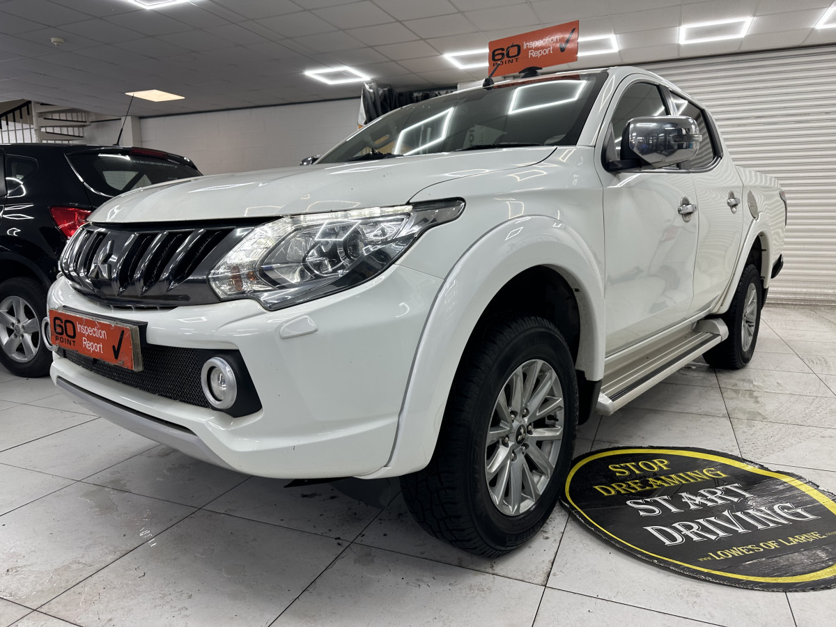 2018 MITSUBISHI L200 DI-D 178 DOUBLE CAB — BLACK LEATHER, SAT NAV, REAR PARKING CAMERA