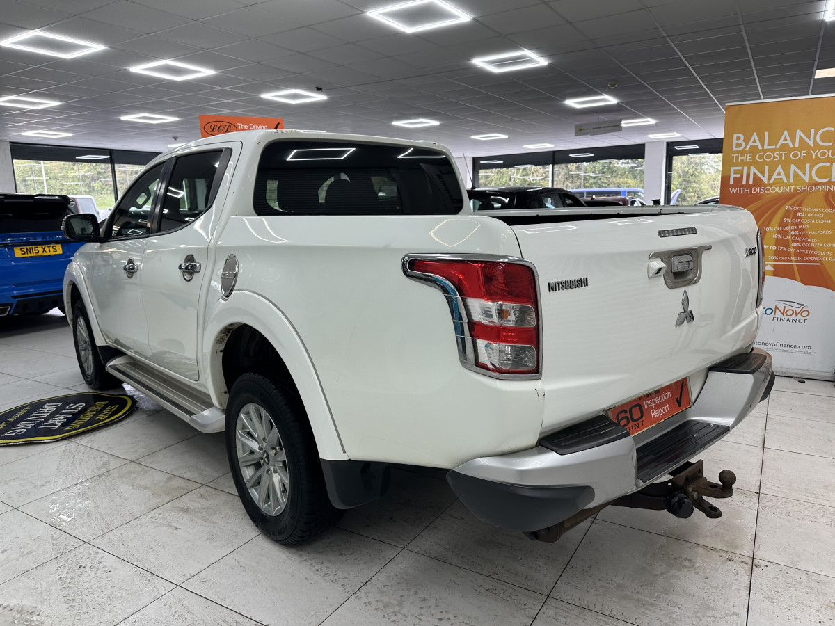 2018 MITSUBISHI L200 DI-D 178 DOUBLE CAB — BLACK LEATHER, SAT NAV, REAR PARKING CAMERA