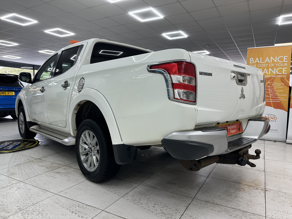 2018 MITSUBISHI L200 DI-D 178 DOUBLE CAB — BLACK LEATHER, SAT NAV, REAR PARKING CAMERA