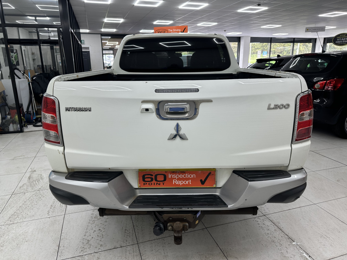 2018 MITSUBISHI L200 DI-D 178 DOUBLE CAB — BLACK LEATHER, SAT NAV, REAR PARKING CAMERA