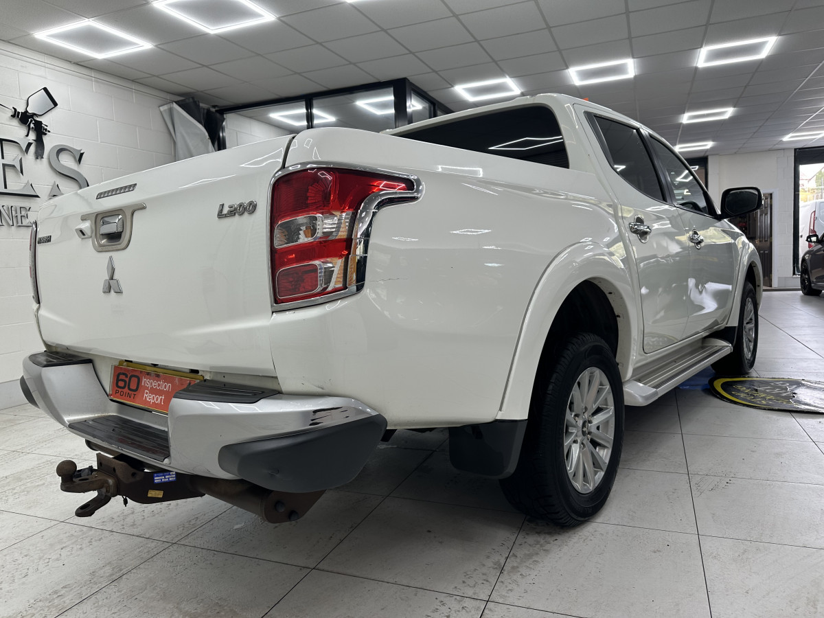 2018 MITSUBISHI L200 DI-D 178 DOUBLE CAB — BLACK LEATHER, SAT NAV, REAR PARKING CAMERA