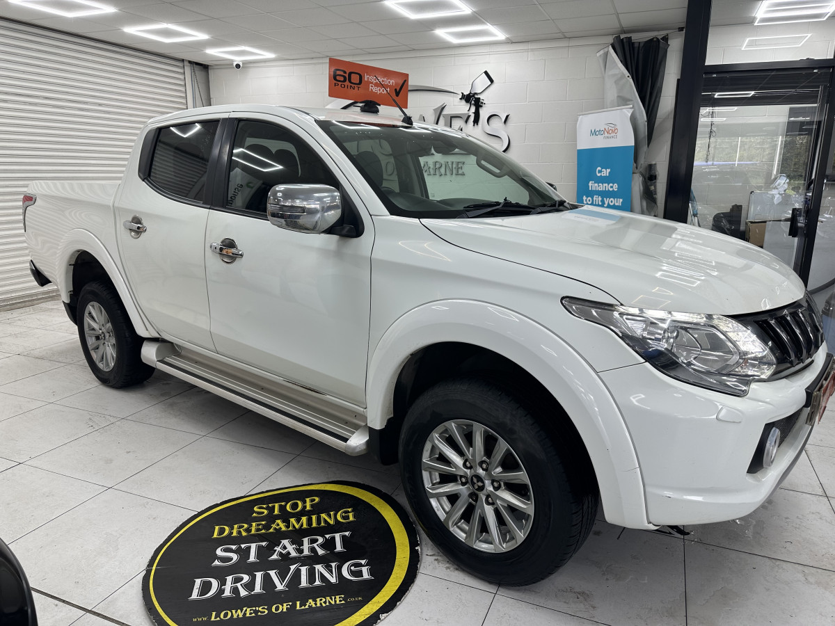 2018 MITSUBISHI L200 DI-D 178 DOUBLE CAB — BLACK LEATHER, SAT NAV, REAR PARKING CAMERA