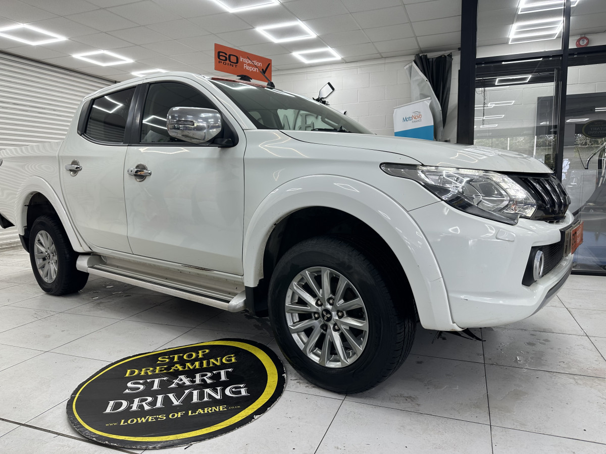 2018 MITSUBISHI L200 DI-D 178 DOUBLE CAB — BLACK LEATHER, SAT NAV, REAR PARKING CAMERA