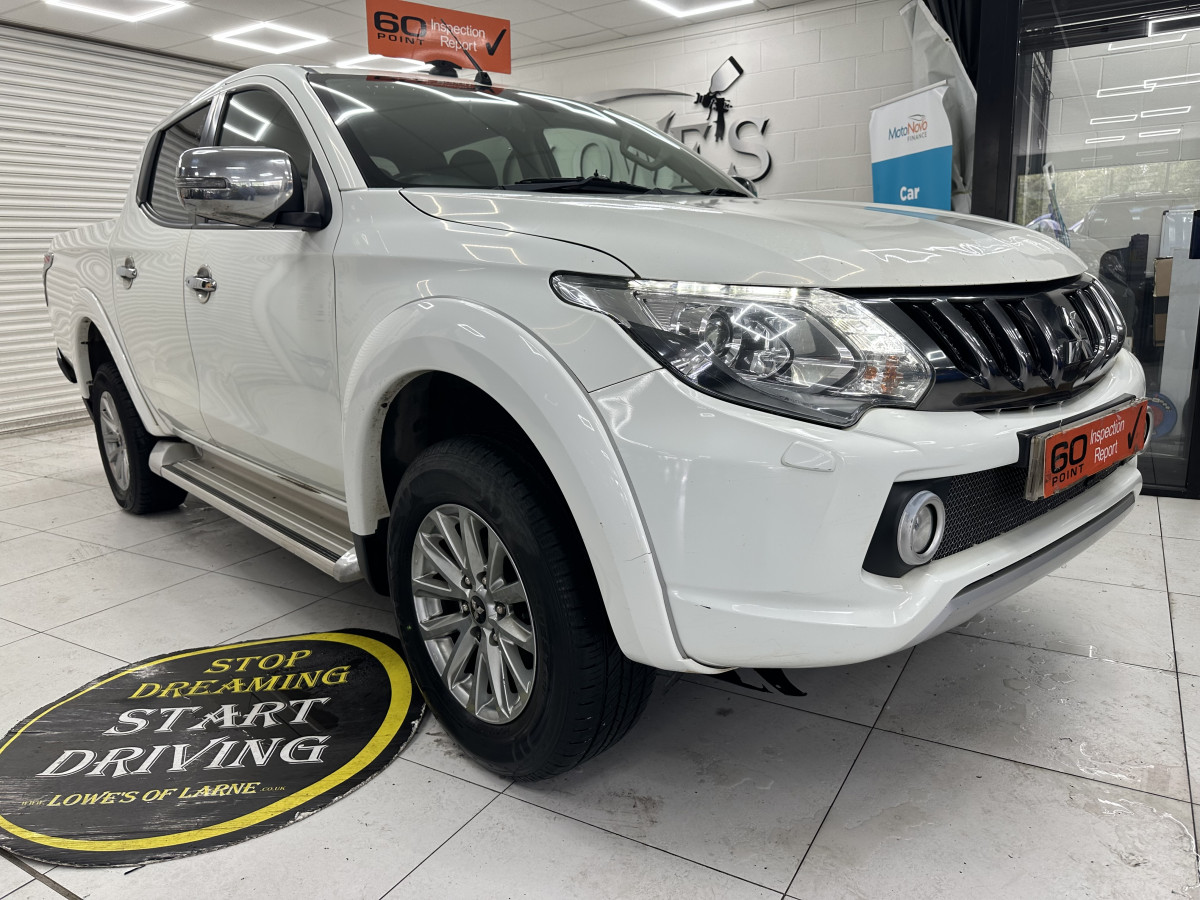 2018 MITSUBISHI L200 DI-D 178 DOUBLE CAB — BLACK LEATHER, SAT NAV, REAR PARKING CAMERA