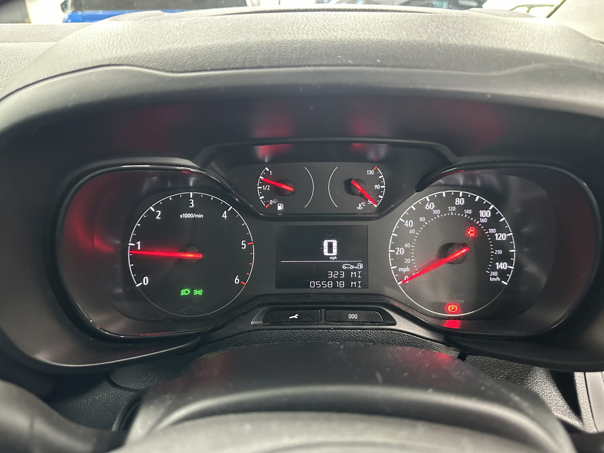 2019 (MAY) VAUXHALL COMBO 1.6 TURBO D H1 SPORTIVE with ONLY 55,000 MILES —- NO VAT