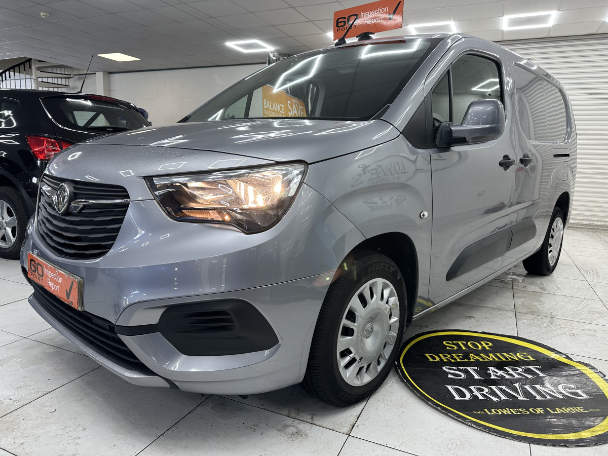2019 (MAY) VAUXHALL COMBO 1.6 TURBO D H1 SPORTIVE with ONLY 55,000 MILES —- NO VAT