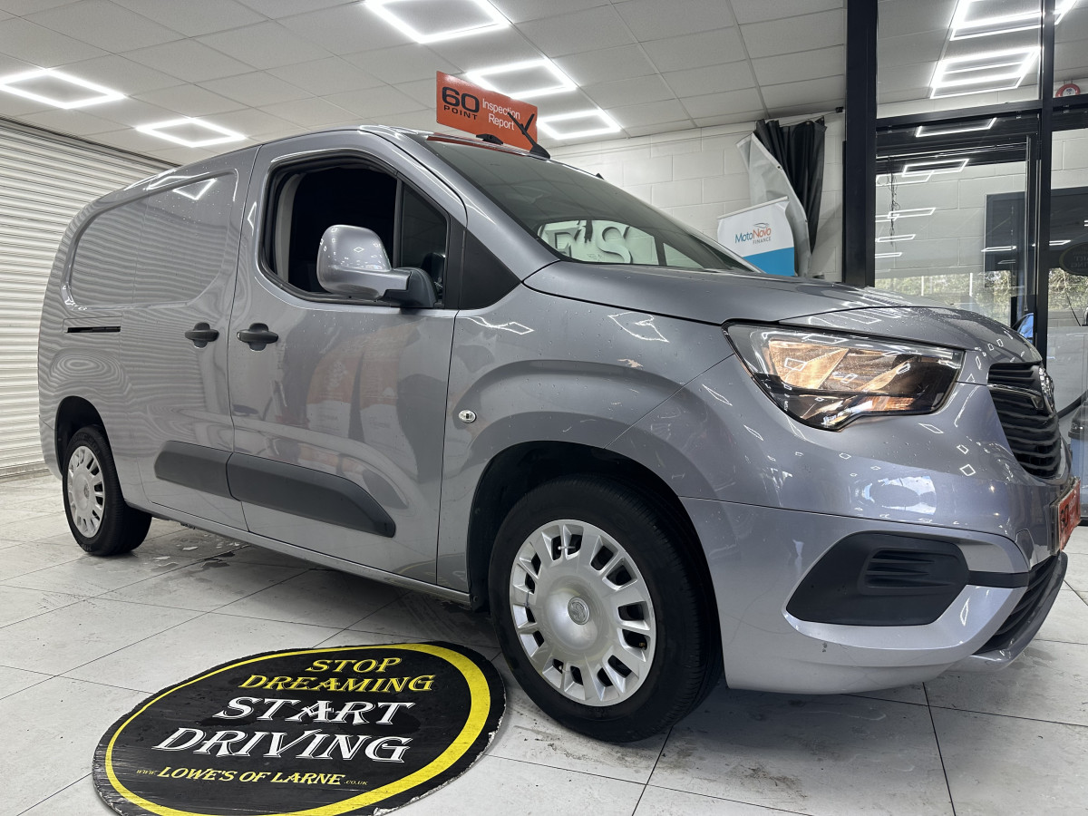 2019 (MAY) VAUXHALL COMBO 1.6 TURBO D H1 SPORTIVE with ONLY 55,000 MILES —- NO VAT