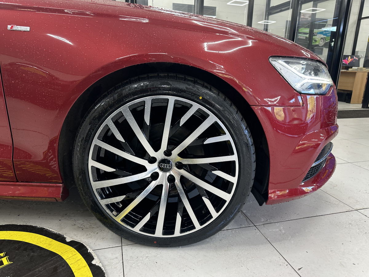 2015 (OCT) AUDI A6 2.0 TDi S LINE AUTOMATIC with BLACK LEATHER