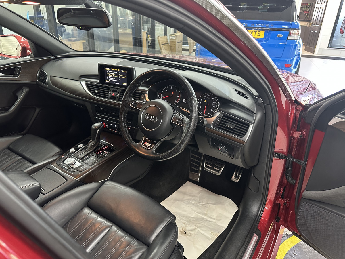 2015 (OCT) AUDI A6 2.0 TDi S LINE AUTOMATIC with BLACK LEATHER