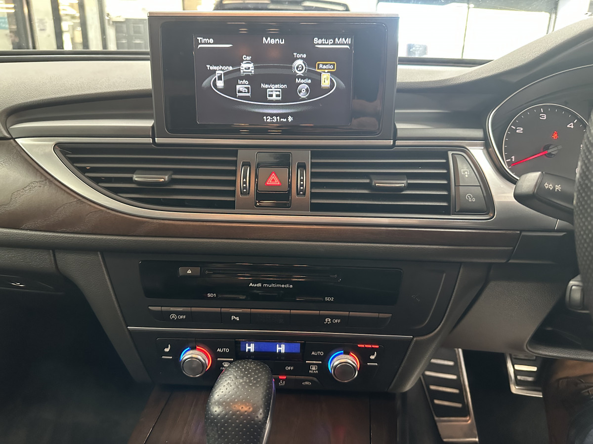 2015 (OCT) AUDI A6 2.0 TDi S LINE AUTOMATIC with BLACK LEATHER