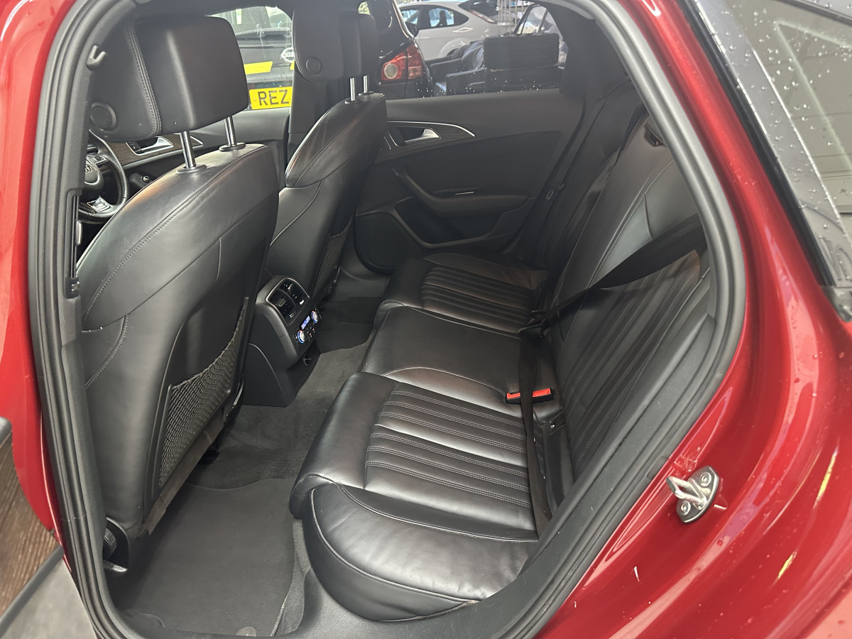 2015 (OCT) AUDI A6 2.0 TDi S LINE AUTOMATIC with BLACK LEATHER