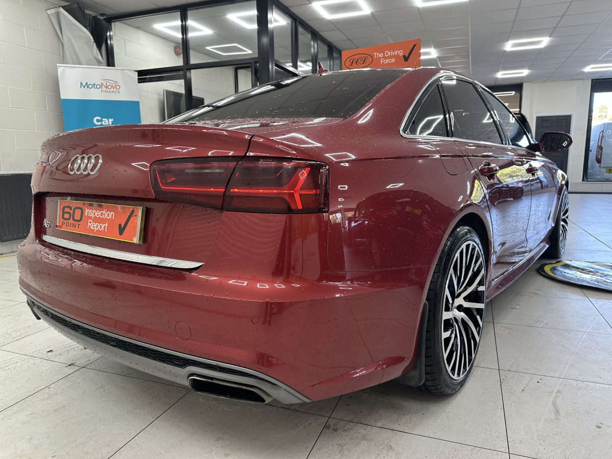 2015 (OCT) AUDI A6 2.0 TDi S LINE AUTOMATIC with BLACK LEATHER