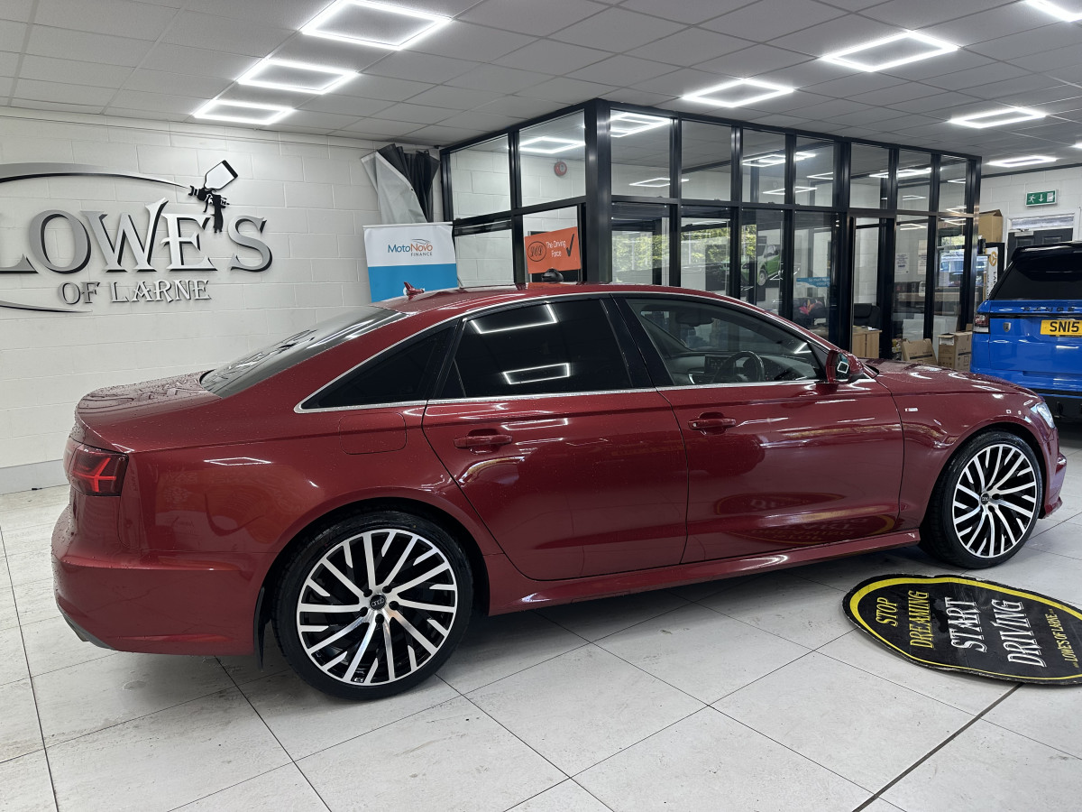 2015 (OCT) AUDI A6 2.0 TDi S LINE AUTOMATIC with BLACK LEATHER