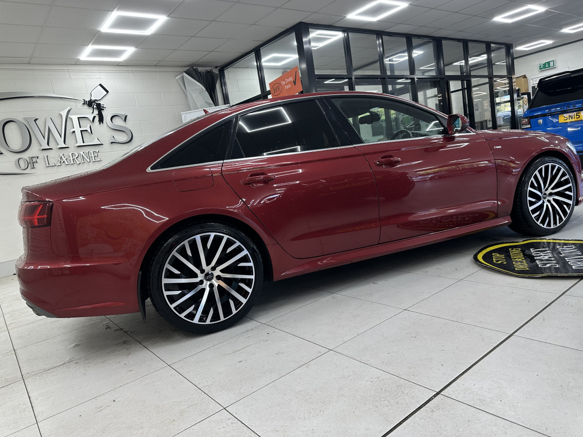 2015 (OCT) AUDI A6 2.0 TDi S LINE AUTOMATIC with BLACK LEATHER