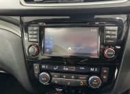 2017 NISSAN QASHQAI 1.5 DCi TEKNA with BLACK LEATHER, SAT NAV & REAR CAMERA — ONLY 79K