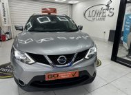 2017 NISSAN QASHQAI 1.5 DCi TEKNA with BLACK LEATHER, SAT NAV & REAR CAMERA — ONLY 79K