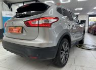 2017 NISSAN QASHQAI 1.5 DCi TEKNA with BLACK LEATHER, SAT NAV & REAR CAMERA — ONLY 79K