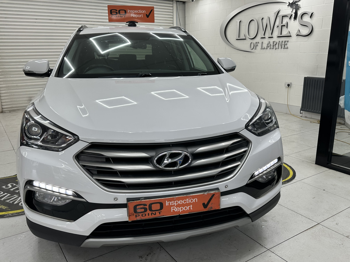 2016 HYUNDAI SANTA FE 2.2 CRDi Blue Drive PREMIUM 7 SEATER — BLACK LEATHER