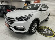 2016 HYUNDAI SANTA FE 2.2 CRDi Blue Drive PREMIUM 7 SEATER — BLACK LEATHER