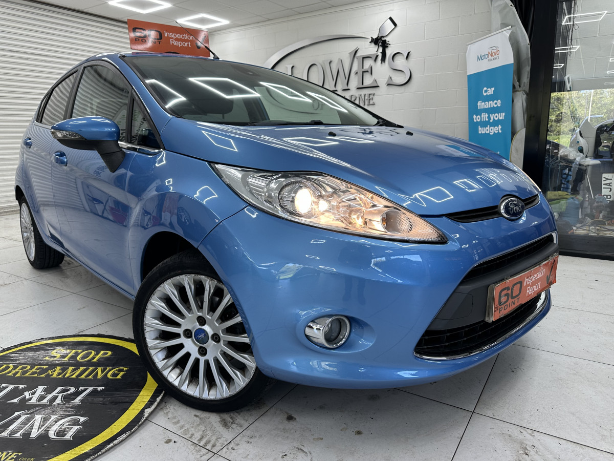 2011 FORD FIESTA 1.6 TDCi TITANIUM — ONLY £20 ROAD TAX