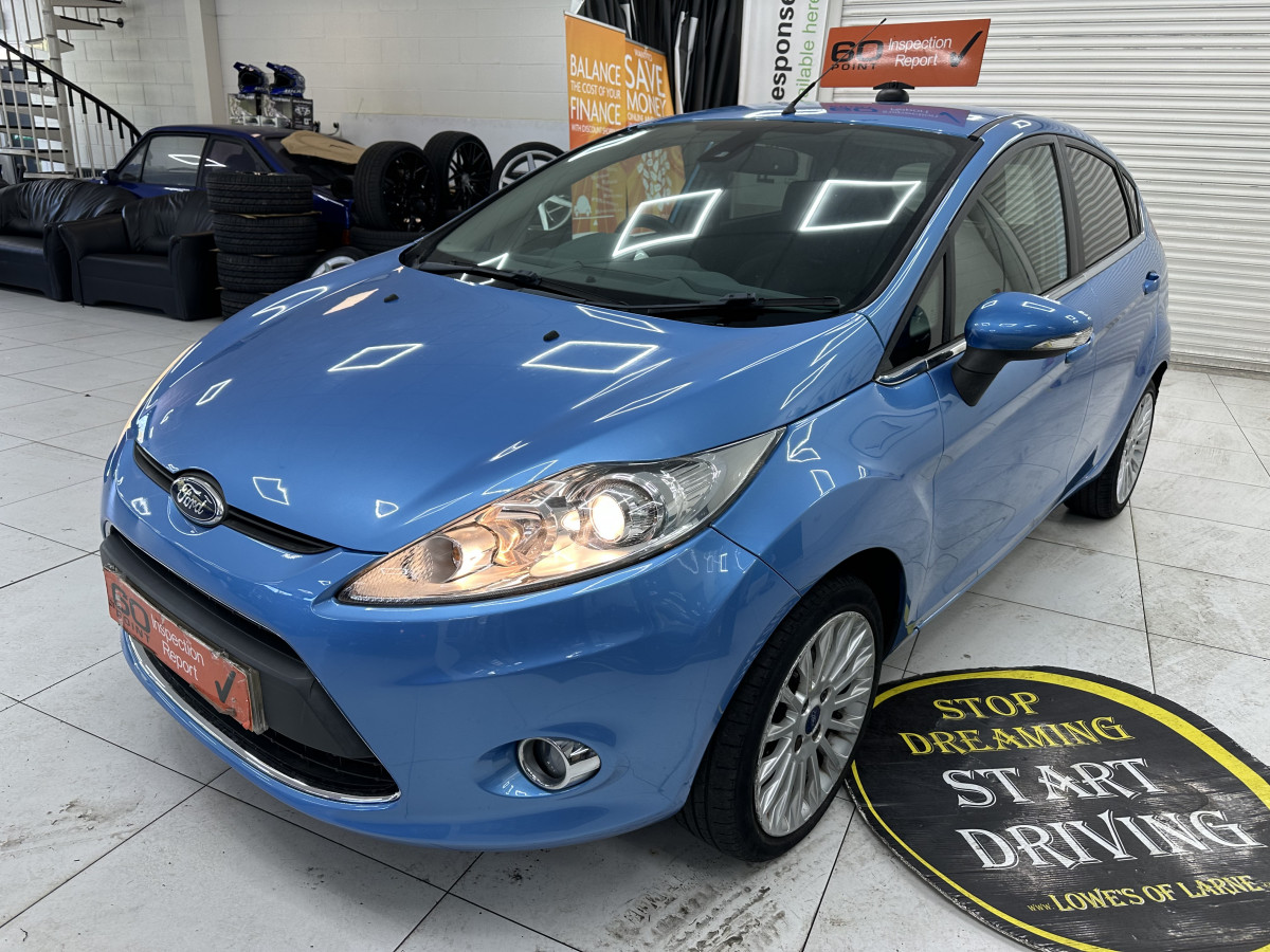 2011 FORD FIESTA 1.6 TDCi TITANIUM — ONLY £20 ROAD TAX