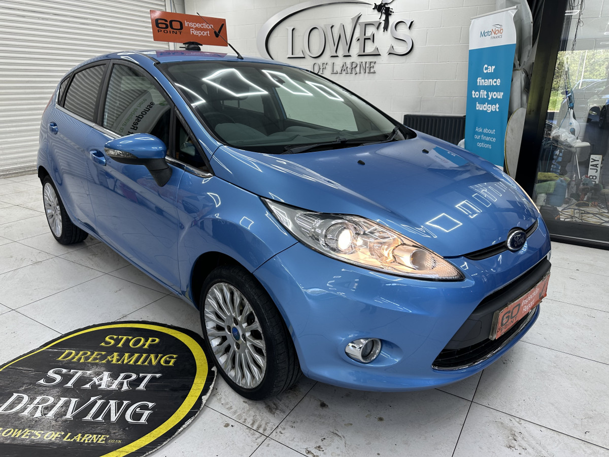 2011 FORD FIESTA 1.6 TDCi TITANIUM — ONLY £20 ROAD TAX