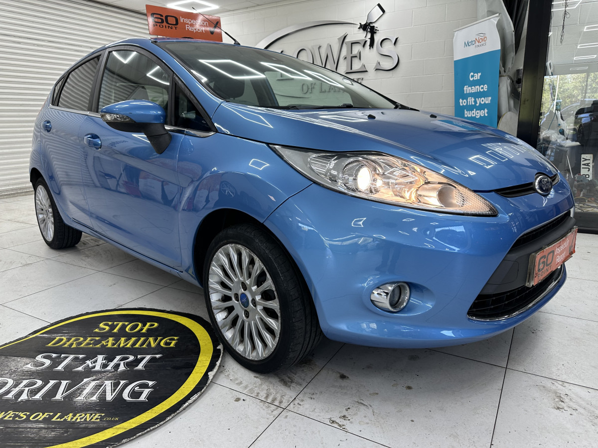 2011 FORD FIESTA 1.6 TDCi TITANIUM — ONLY £20 ROAD TAX
