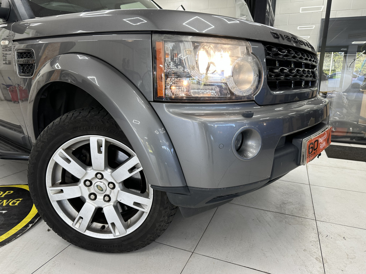 2010 LANDROVER DISCOVERY 3.0 TDV6 XS 7 SEATER AUTOMATIC — BLACK LEATHER & SAT NAV