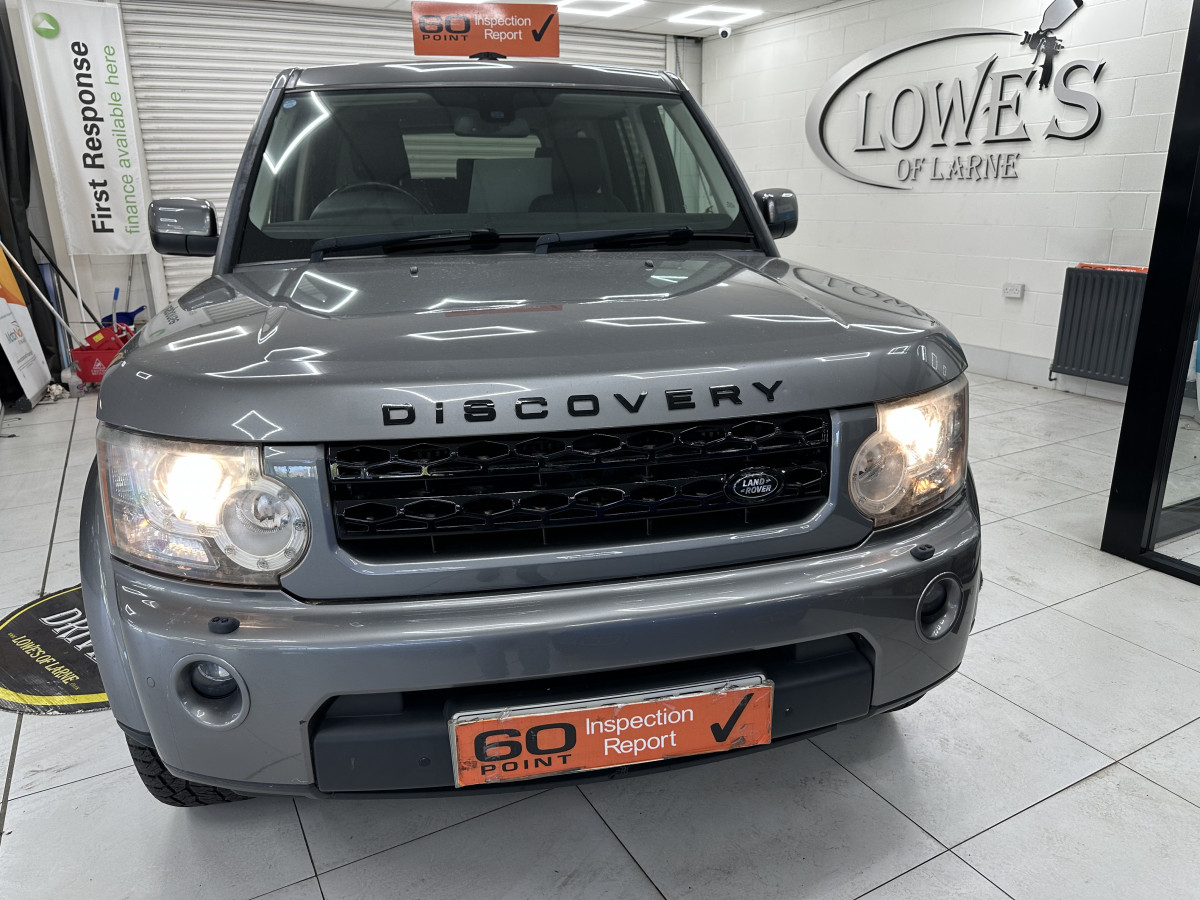 2010 LANDROVER DISCOVERY 3.0 TDV6 XS 7 SEATER AUTOMATIC — BLACK LEATHER & SAT NAV